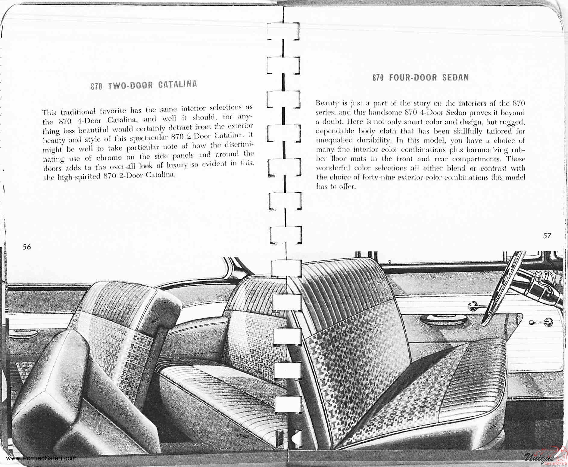 1956 Pontiac Facts Book Page 14